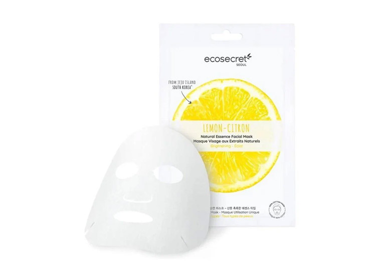 Masque visage Éclat à l'extrait naturel de Citron