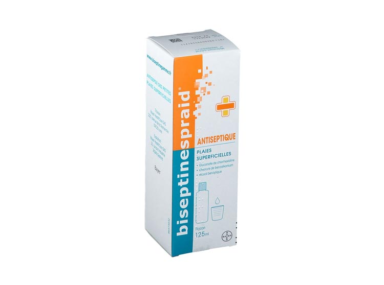 BiseptineSpraid Pulvérisateur - 125ml + godet