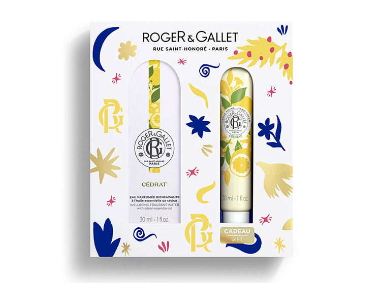 Coffret Noël 2024 Cédrat Eau Parfumée Bienfaisante + Crème Mains