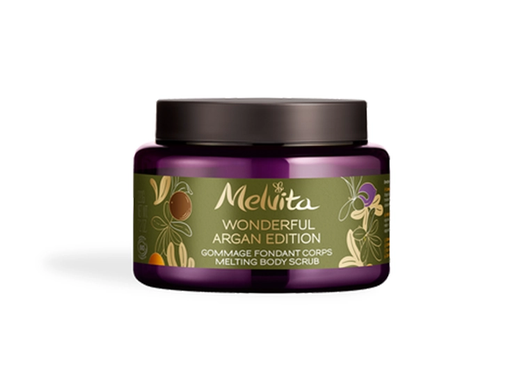 Melvita Argan Gommage Corps Edition limitée Noël 2023 - 220ml