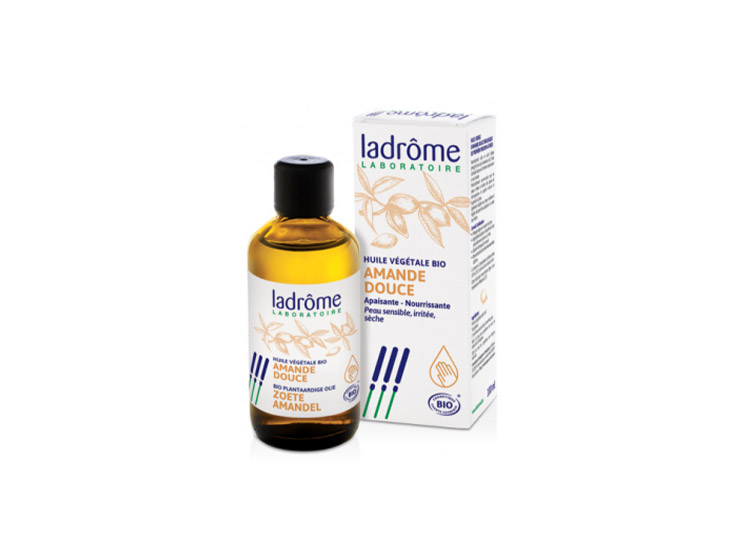 Ladrôme Huile végétale d'amande douce BIO - 100ml