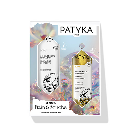 Patyka Coffret Noël Corps Le rituel bain et douche BIO