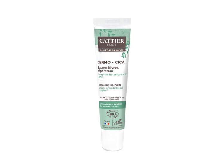 Cattier Dermo-Cica Baume lèvres réparateur BIO - 15g