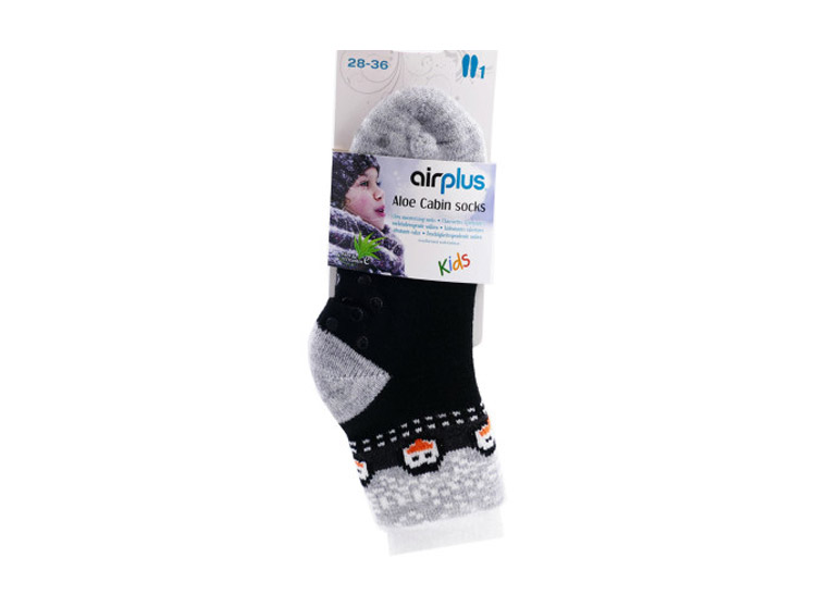 Chaussettes Hydratantes Kids Noir - T28-36